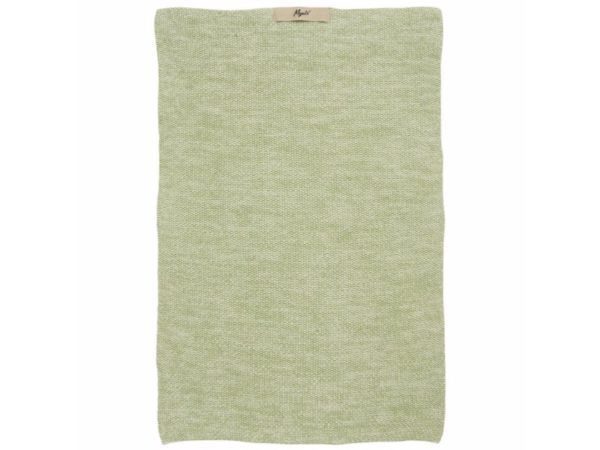 håndklæde mynte lysegrøn melange