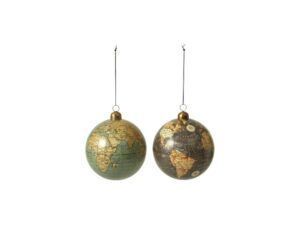 Globus ornament 10 cm