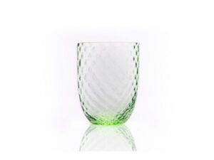 Anna Von Harlequin krystalglas Light green