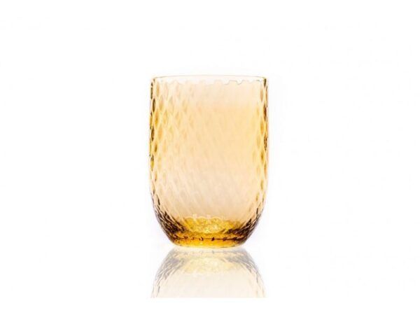 Anna Von Lipa Harlequin krystalglas Light amber
