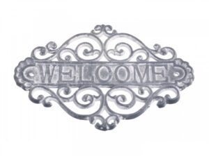 Chic Antique Skilt Welcome