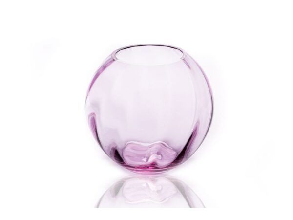 Anna Von Lipa Swirl Globe vase Lilla