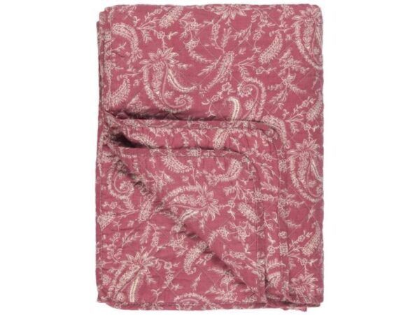 Quilt pink paisley