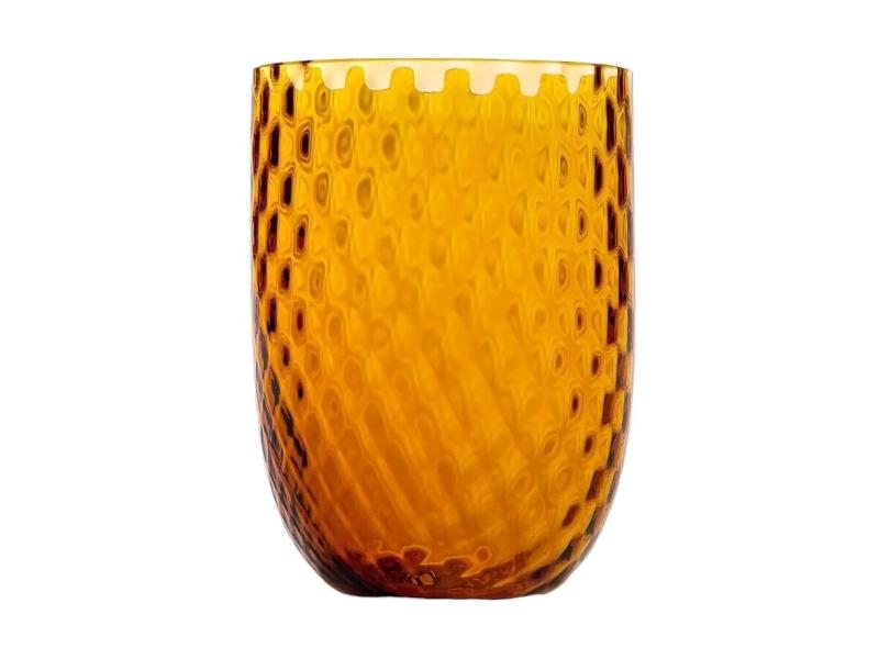 Anna Von Lipa Harlequin krystalglas Amber