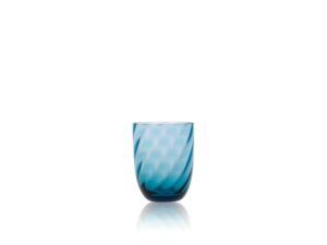 Anna Von Lipa Swirl Krystalglas Aquamarine