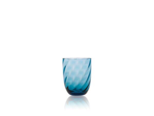 Anna Von Lipa Swirl Krystalglas Aquamarine