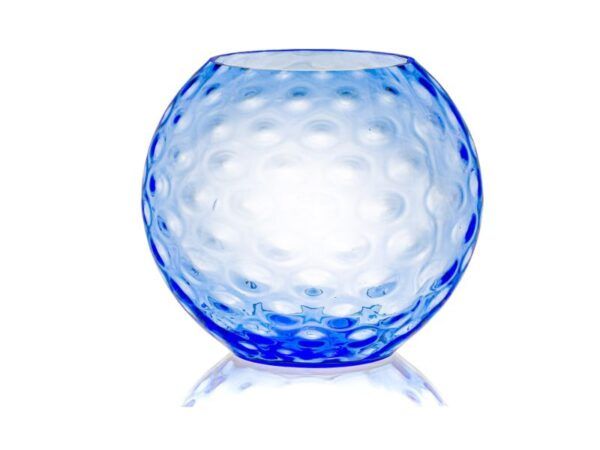 Anna Von Lipa Olive Sphere vase Sky Blue