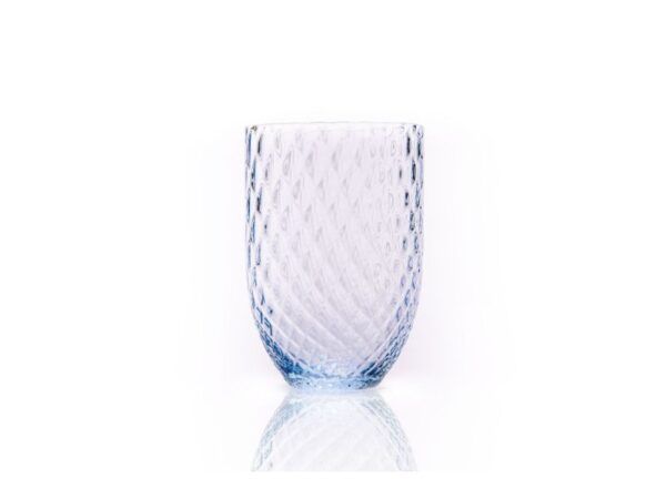 Anna Von Lipa Harlequin krystalglas Light blue