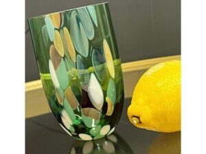 Anna Von Lipa Marble Tumbler Pine Green