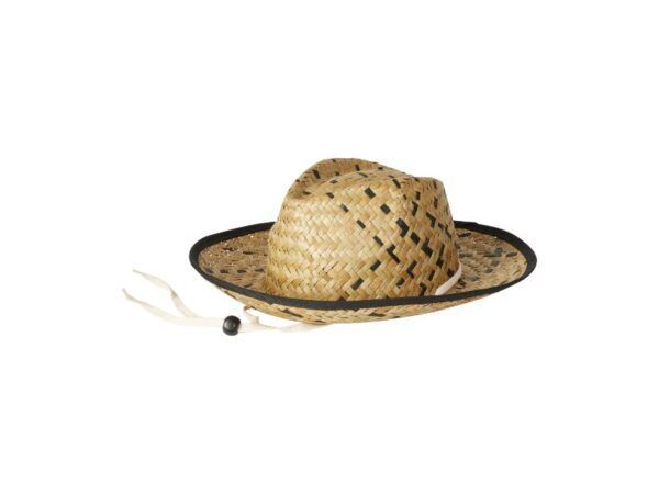 Hat med bånd palmeblade