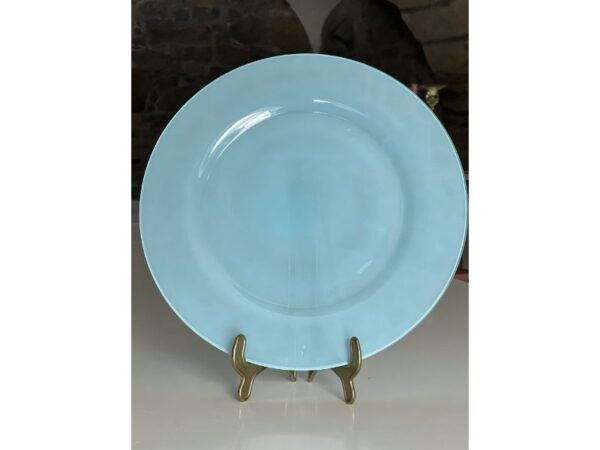 Anna Von Lipa Alice's Plate Pearly Blue