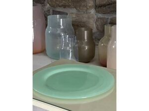 Anna Von Lipa Alice's Plate Minty Green