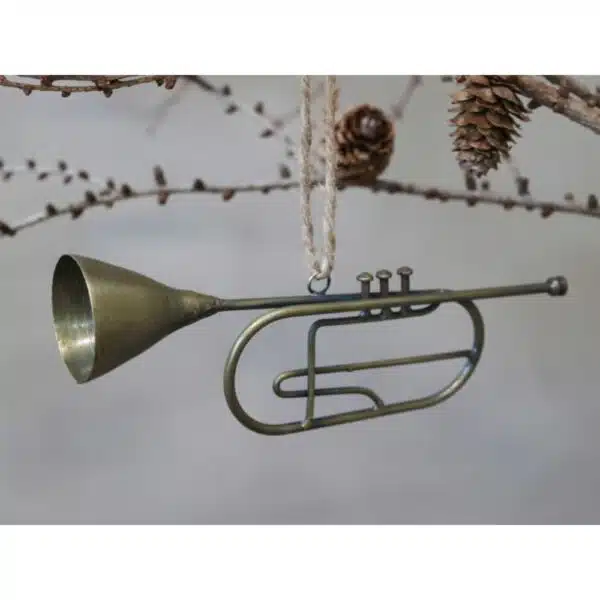 Chic Antique Trompet Messing