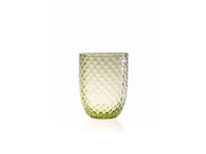 Anna Von Lipa Harlequin krystalglas Olivegreen