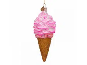 Vondels julekugle Pink Ice Cream