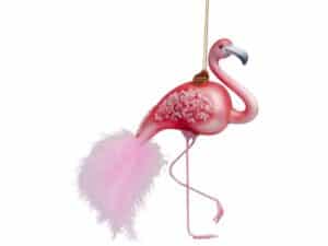 Vondels julekugle Flamingo Pink