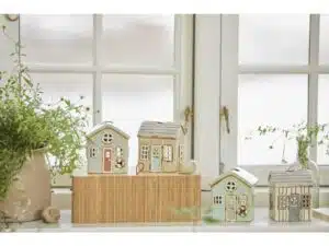 Løkken Hus t/fyrfadslys Løkken mintgrøn