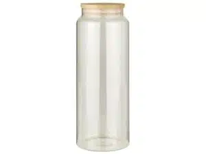 Ib Laursen Glaskrukke m/bambuslåg 1750 ml