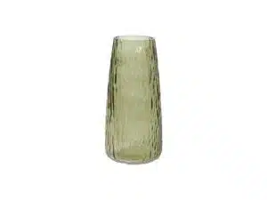 Speedtsberg glasvase med mønster Grøn