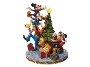 Disney julefigur Fab 5 Decorating Christmas Tree
