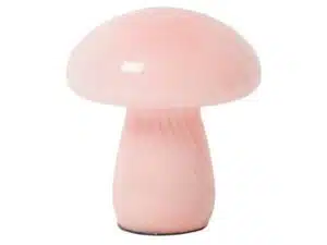 Au Maison Mushy Mushroom lampe Lyserød H 17
