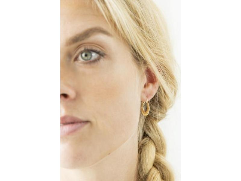 Ib Laursen Ørering guldbelagt Iris