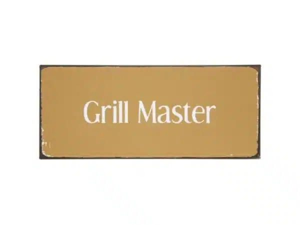 Metalskilt Grill Master