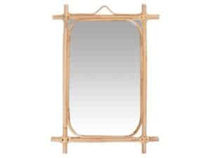 Ib Laursen Spejl med bambuskant