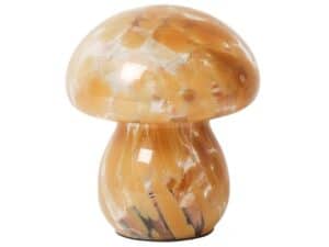 Au Maison Mushy Mushroom lampe Brun H 16