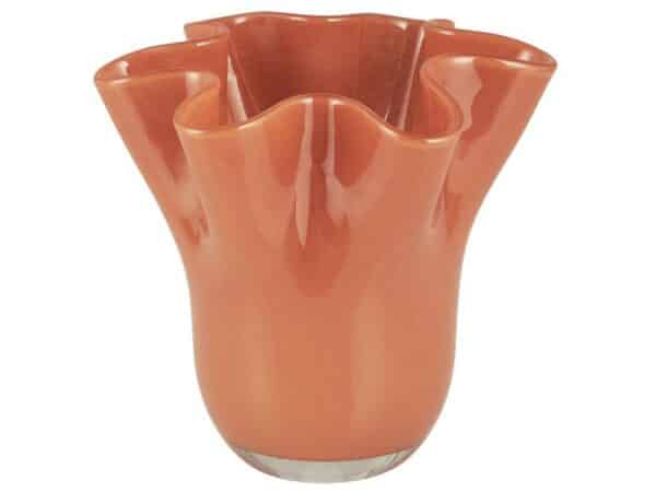 Ib Laursen Mundblæst Vase UNIKA Orange