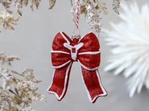 Chic Antique Julekugle Sløjfe