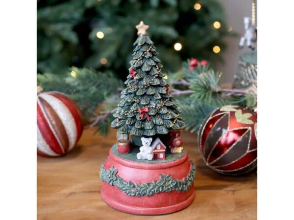 Chic Antique Noël Spilledåse m/juletræ