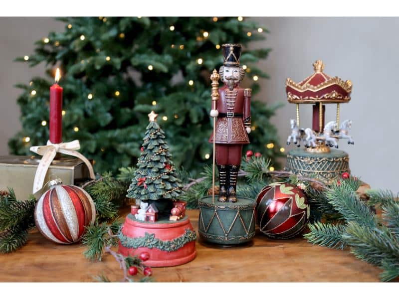 Chic Antique Noël Spilledåse m/juletræ