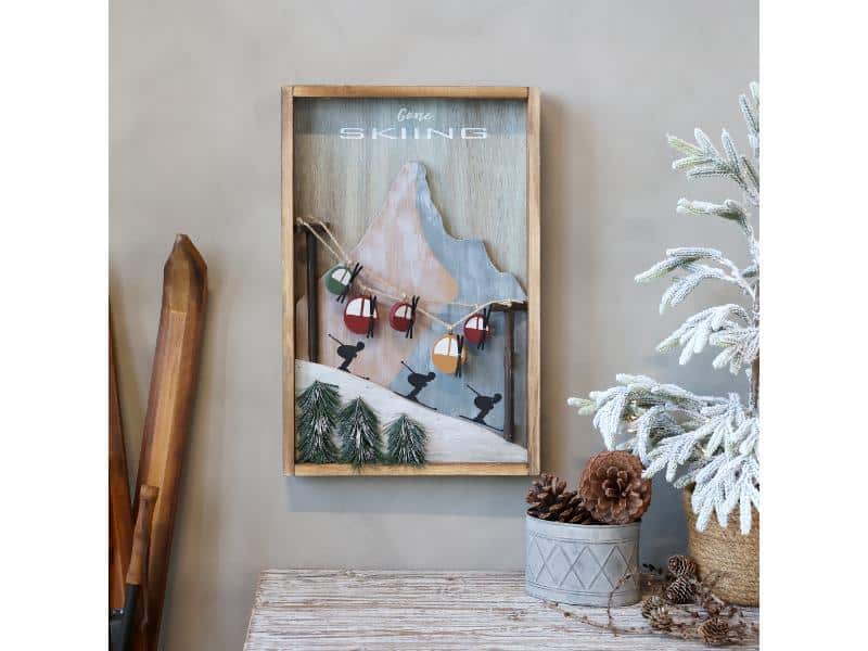 Chic Antique Vintage billede m/skilifte