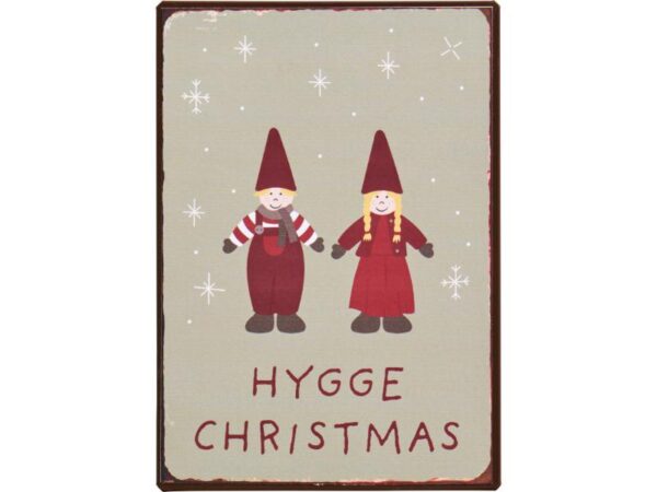 Metalskilt Hygge Christmas