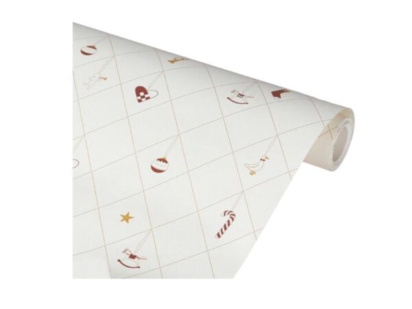 Gavepapir Julemotiver 5 m rulle