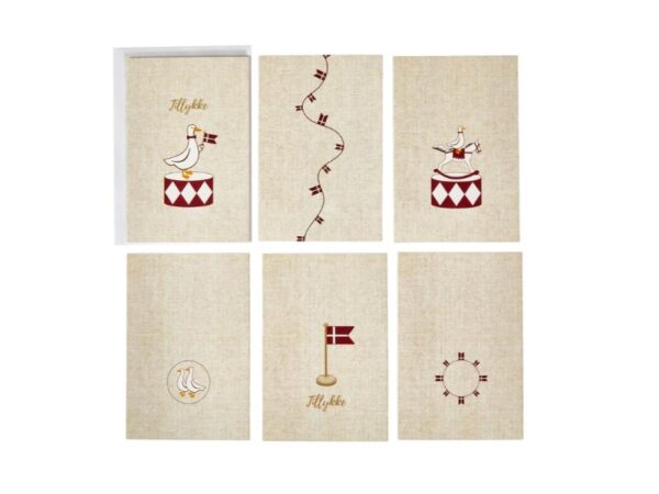 Speedtsberg Tillykke kort m/kuvert 3 stk.