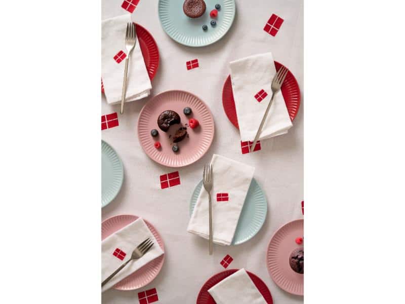 Ib Laursen Mynte Frokosttallerken English Rose
