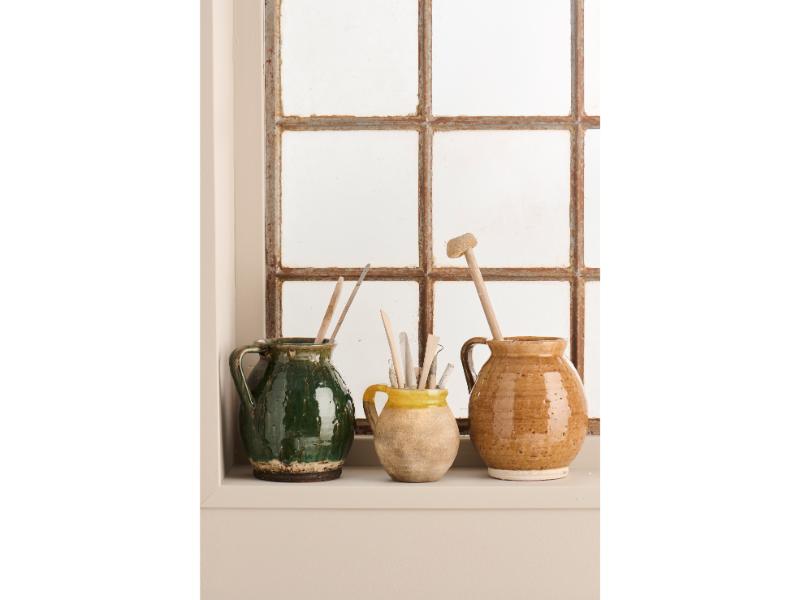 Ib Laursen Vase m/hank Mustard Avignon