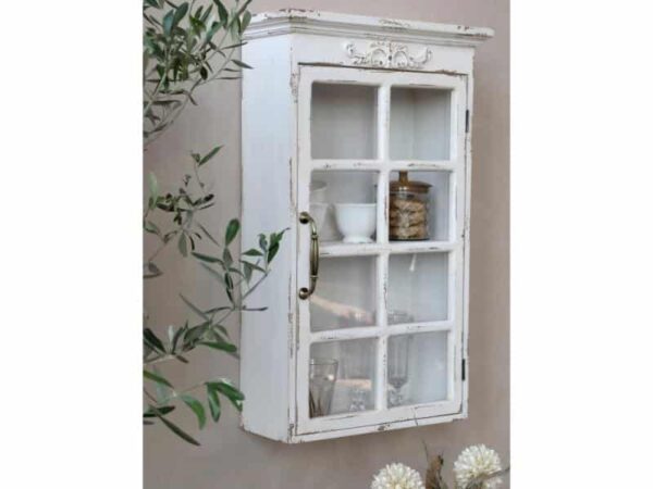 Chic Antique Vægskab m. dekor
