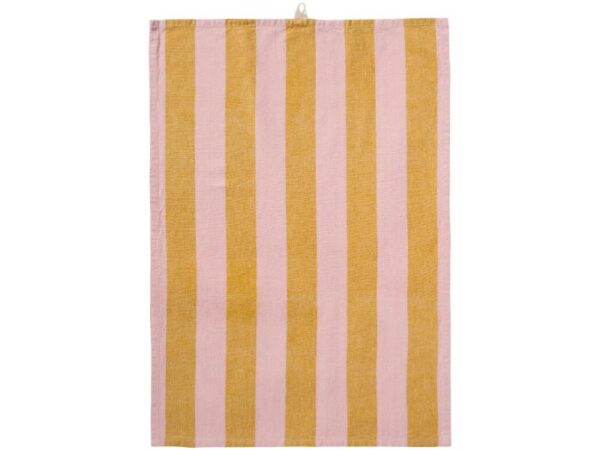 Ib Laursen Viskestykke Linus Mustard striber