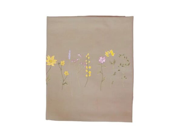 Speedtsberg Dug m/broderi Blomster 140x240 cm