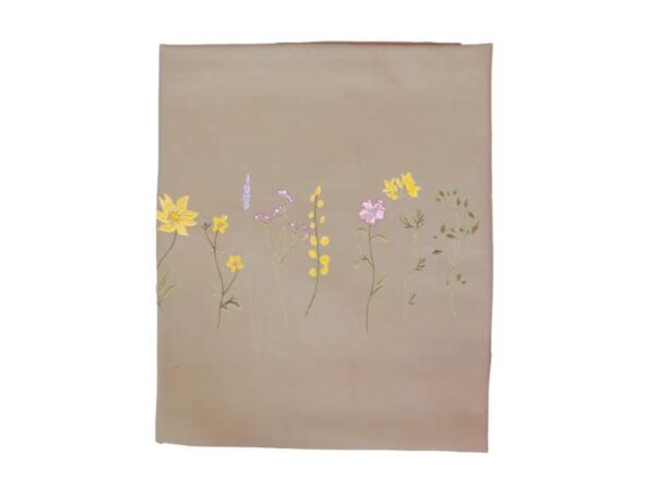 Speedtsberg Dug m/broderi Blomster 140x360 cm