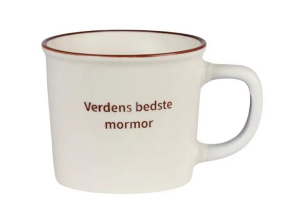 Kop m/hank Verdens Bedste Mormor