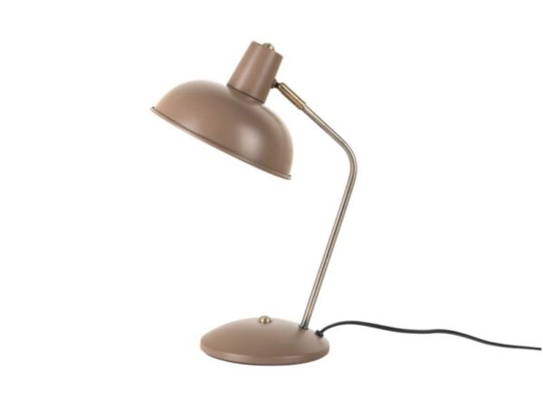 Leitmotiv Hood Bordlampe Saddle Brown
