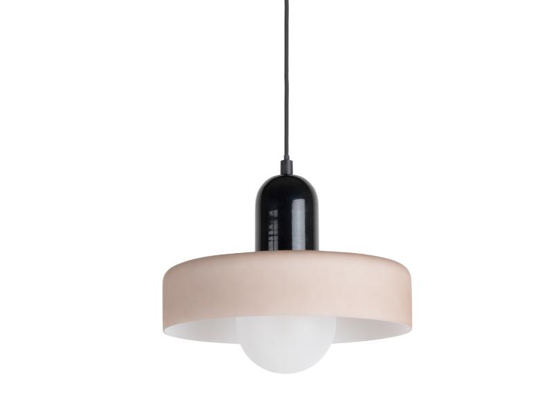 Leitmotiv Pendant Lampe Opaco Grato Sort/Grå