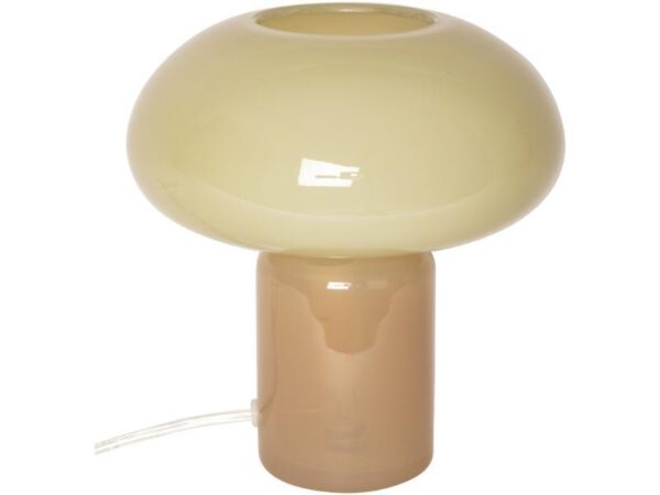 Au Maison Glaslampe beige/salvie