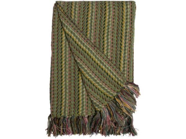Au Maison Recycled Plaid Unika Grøn