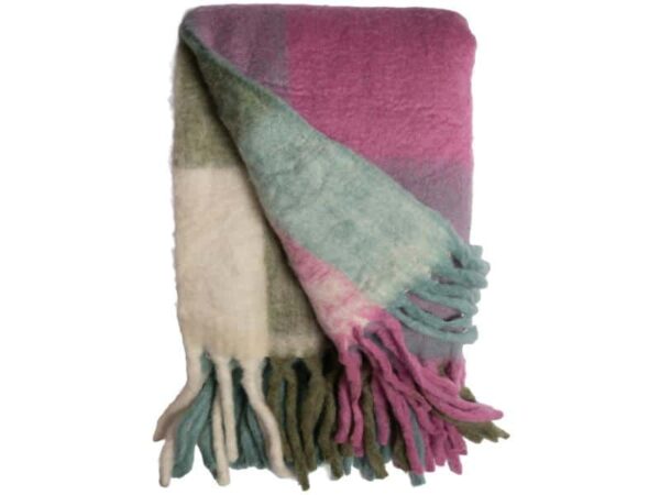 Au Maison Plaid Pink/Grøn