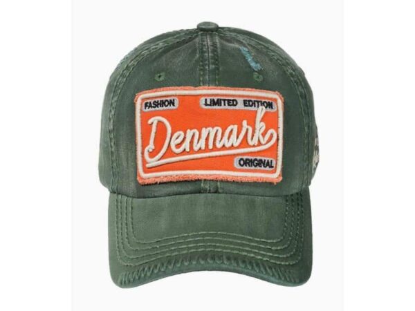 Denmark Baseball Cap Grøn
